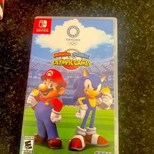 Nintendo, switch game, Mario, and sonic